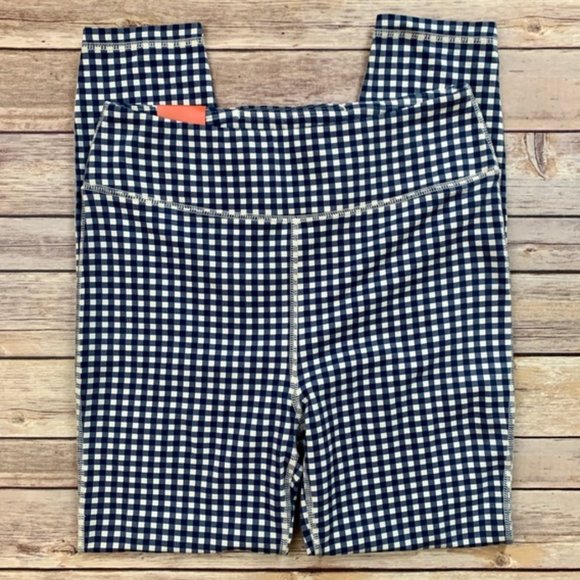 J. Crew 7/8 High-rise Leggings In Gingham - Picture 6 of 7
